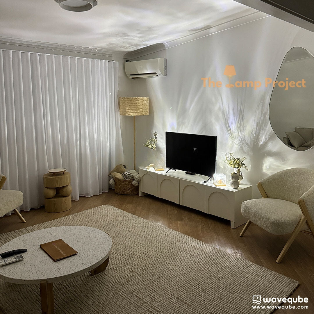 AquaGlow Wave Lamp