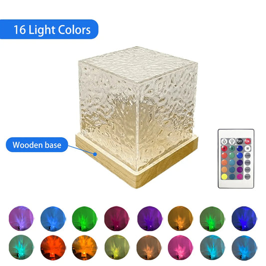 AquaGlow Wave Lamp